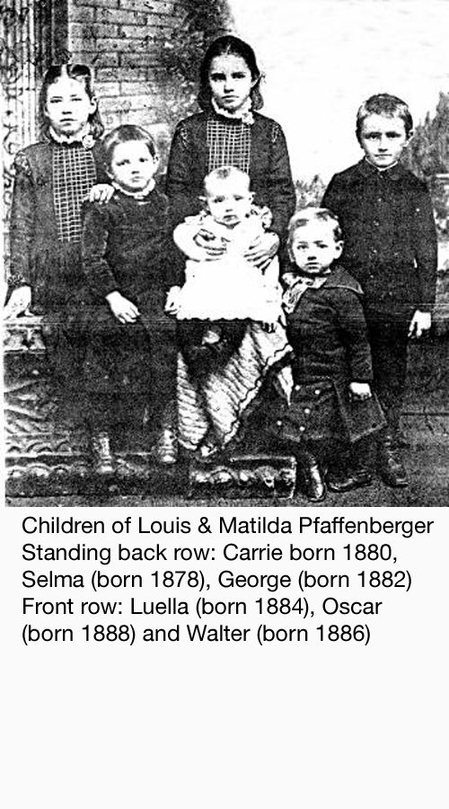 Louis Charles & Matilda Pfaffenberger Family