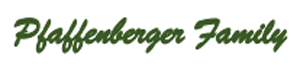 Pfaffenberger Family logo